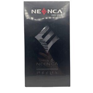 Neenca Knee Brace Sports Protection Series L Grey Nylon Latex